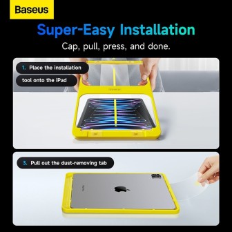 iPad Pro 13 (2024) Baseus Crystalline Series HD Tempered-Glass Screen