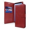 Samsung Galaxy S9 Leather Wallet Flip Diary Case Cover - Rose Gold