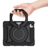 iPad Air 13 (2024-2026) Armor Shockproof Handle Ring Rotation Case Cov