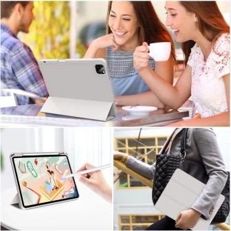 iPad Pro 11 (2024) Soft TPU Back Shell Slim Case with Auto Sleep / Wak