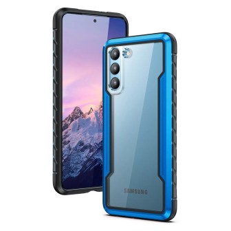 Samsung Galaxy S22 Plus Heavy-Duty Armor Shockproof Case Cover - Blue
