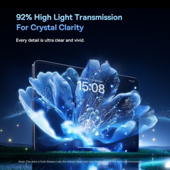 iPad Air 13 (2024-2026) Baseus Crystalline HD Tempered Glass Screen Pr