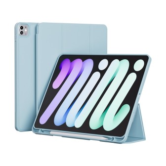 iPad Pro 12.9 (2018-2022) Soft TPU Back Shell Slim Cover Case with Aut