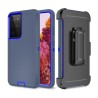 Samsung Galaxy S21 Ultra Rugged Armor Belt Clip Holster Case Cover - N
