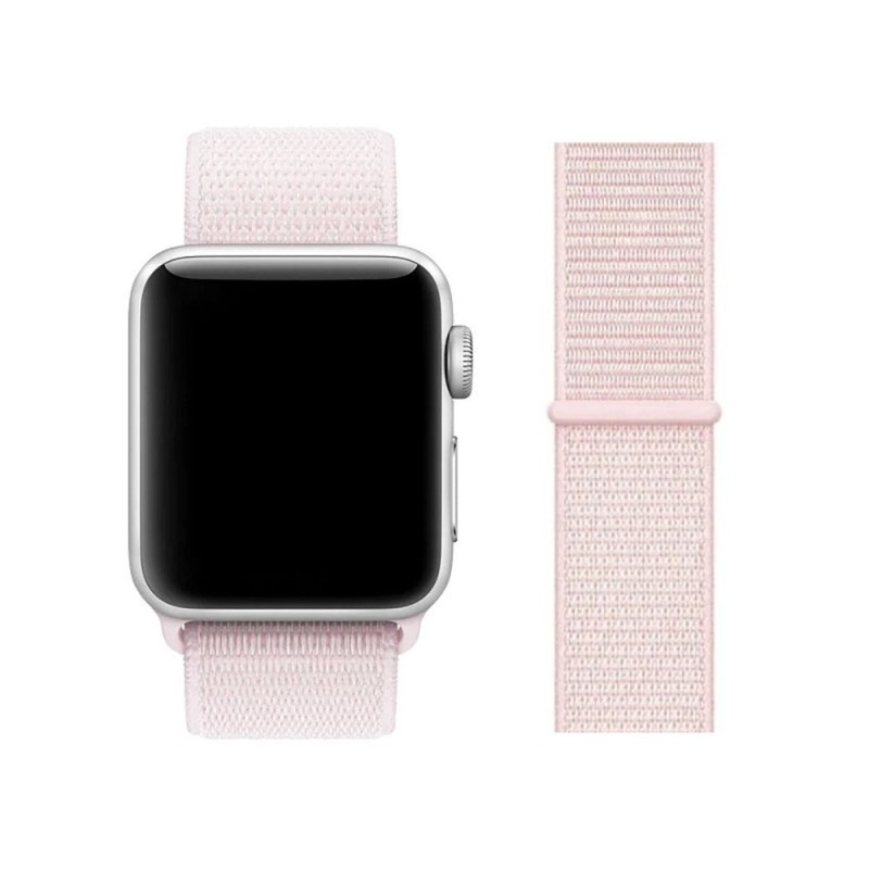 Apple Watch Classic Nylon Band for 42mm / 44mm / 45mm / 49mm - Pink