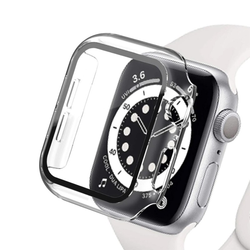 Apple Watch Series 4/5/6/SE (44mm) Hard PC Case with Built-in Tempered