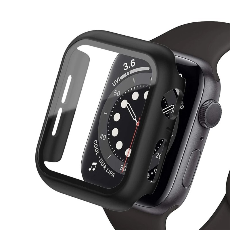 Apple Watch Series 7/8/9 (41mm) Hard PC Case with Built-in Tempered Gl