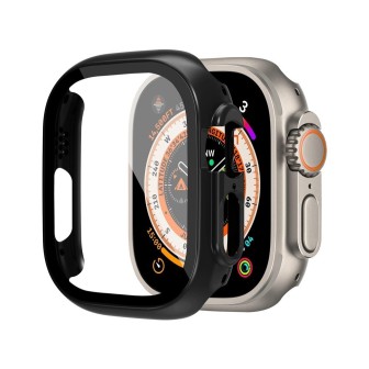 Apple Watch Ultra 1/2/3 (49mm) Hard PC Case with Built-in Tempered Gla