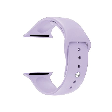 Apple Watch Silicone Sports Band for 42mm / 44mm / 45mm / 49mm - Purpl