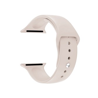 Apple Watch Silicone Sports Band for 42mm / 44mm / 45mm / 49mm - Stone