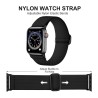 Apple Watch Stretchy Nylon Band for 42mm / 44mm / 45mm / 49mm - Black