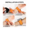 Apple Watch Alpine Loop Band for 42mm / 44mm / 45mm / 49mm - Orange