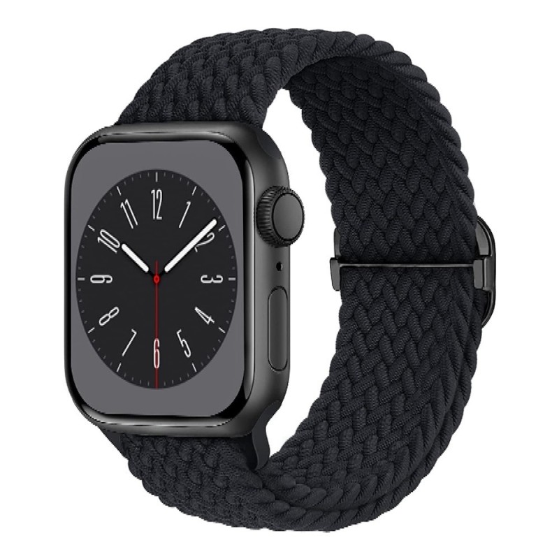 Apple Watch Braided Stretchy Adjustable Band for 38mm / 40mm / 41mm &