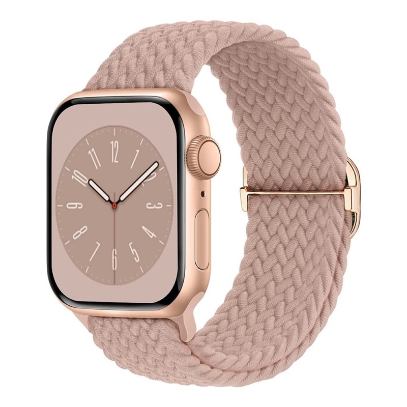Apple Watch Braided Stretchy Adjustable Band for 38mm / 40mm / 41mm &