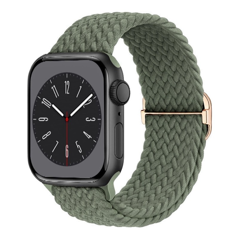 Apple Watch Braided Stretchy Adjustable Band for 42mm / 44mm / 45mm /
