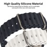 Apple Watch Ocean Silicone Sport Band for 42mm / 44mm / 45mm / 49mm