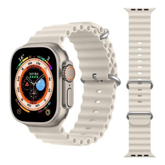 Apple Watch Ocean Silicone Sport Band for 42mm / 44mm / 45mm / 49mm