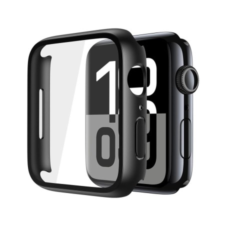 Apple Watch Series 10/11 (42mm) Hard PC Case with Built-in Tempered Gl