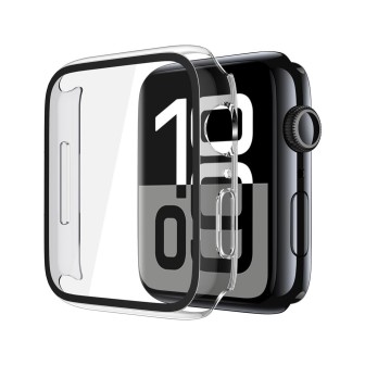 Apple Watch Series 10/11 (42mm) Hard PC Case with Built-in Tempered Gl