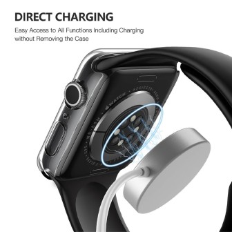 Apple Watch Series 10/11 (46mm) Hard PC Case with Built-in Tempered Gl
