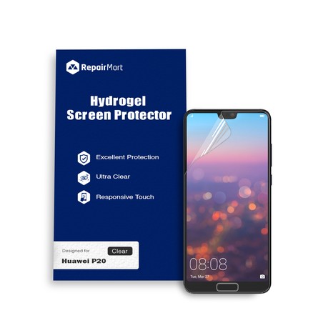 Huawei P20 Compatible Premium Hydrogel Screen Protector With