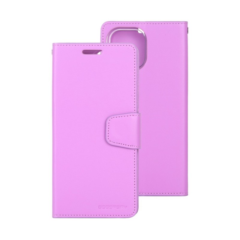 iPhone 13 Pro Max Leather Wallet Flip Diary Case Cover - Mint