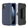 iPhone 11 Pro Max Rugged Armor Belt Clip Holster Case Cover - Purple