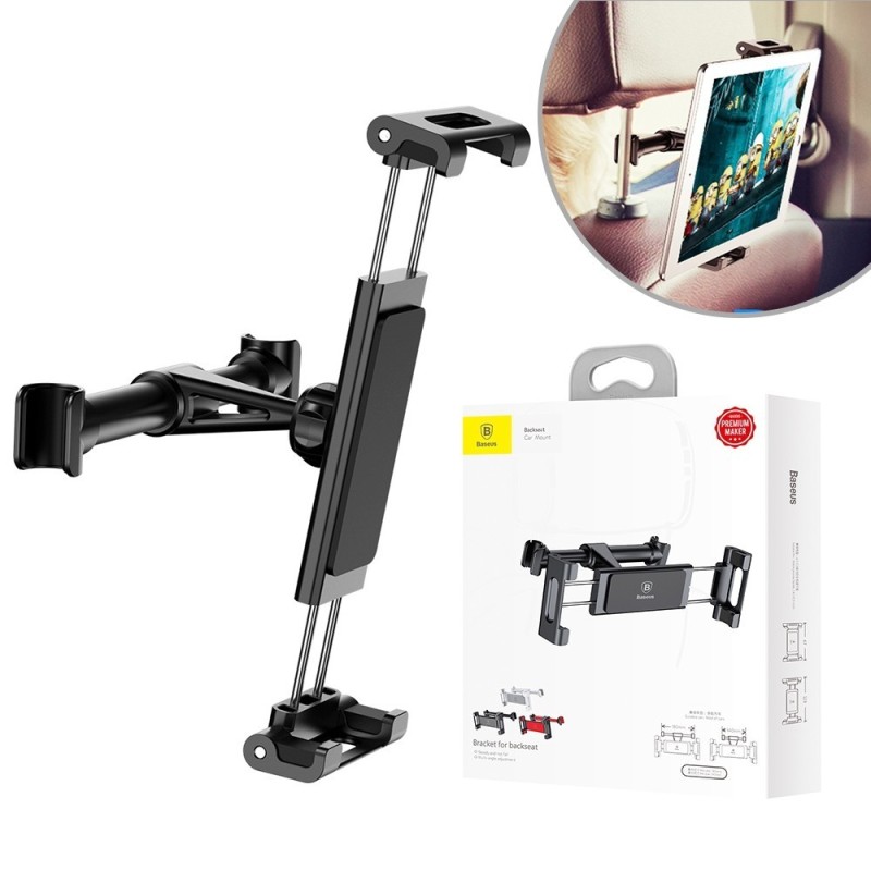 Premium Back Seat Car Mount Holder - Black | Australia