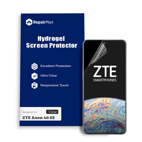 ZTE Axon 40 SE Hydrogel Screen Protector Film Guard Cover