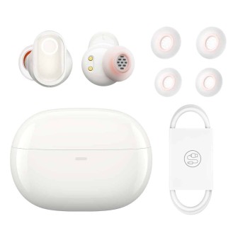 Premium Bowie WM05 True Wireless Earphones - White | Australia