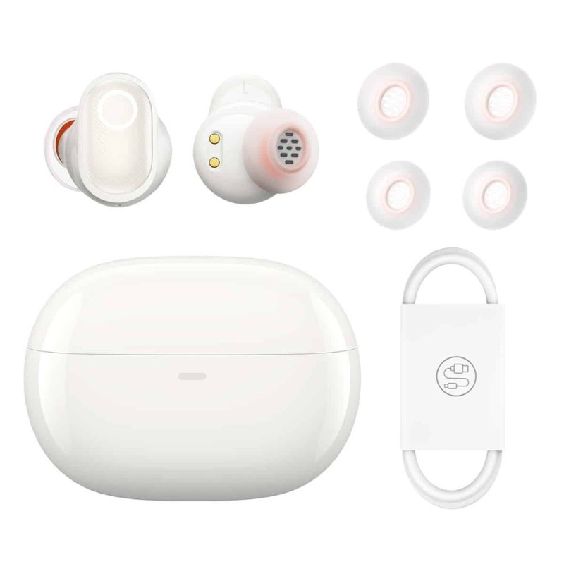 Premium Bowie WM05 True Wireless Earphones - White | Australia
