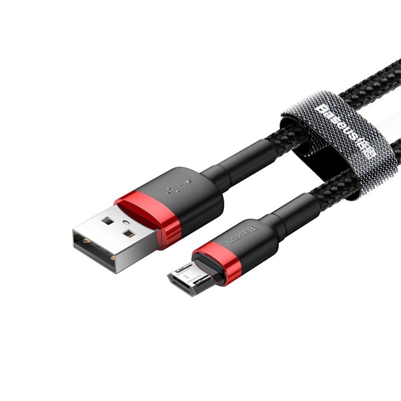Premium Cafule Double Side Insertion Micro USB Charging Cable 2M