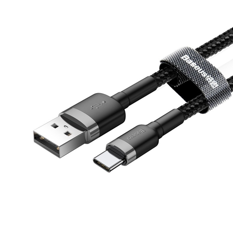 Premium Cafule USB to Type-C Cable 3A 1m Compatible for iPhone 15 / 16