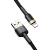 Premium Cafule Fast Charge USB Data Charging Cable for iPhone 2M