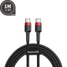 Premium Cafule Type-C PD2.0 60W Flash Charging Data Cable - Black /
