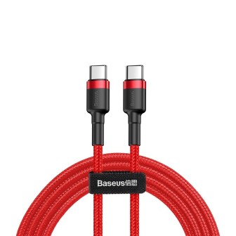 Premium Cafule Type-C PD2.0 60W Flash Charging Data Cable - Black /