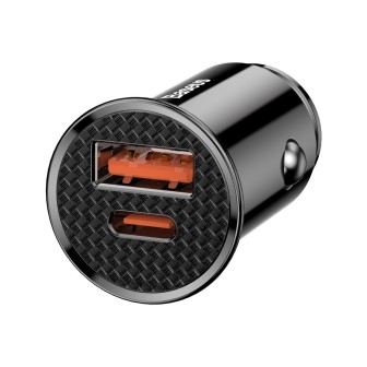 Premium Circular Plastic A+C 30W PPS Car Charger | Australia