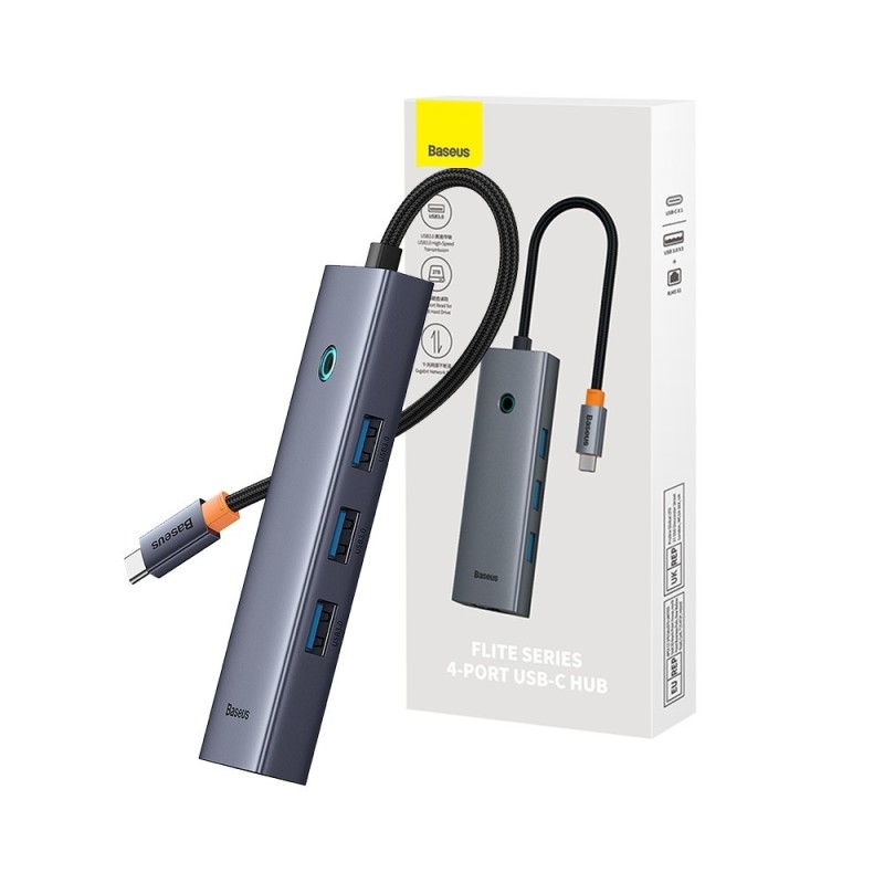 Premium Flite Series 4-Port HUB Docking Station (Type-C to