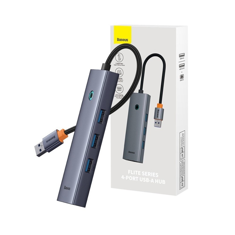 Premium Flite Series 4-Port HUB Docking Station (USB-A to