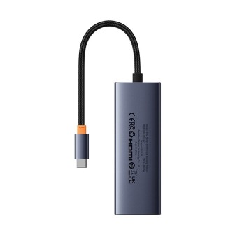 Premium Flite 5-Port USB-C Hub Docking Station - HDMI 4K, USB 3.0 x4