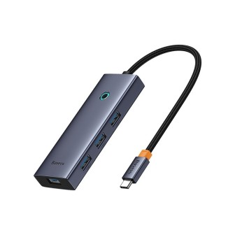Premium Flite 5-Port USB-C Hub Docking Station - HDMI 4K, USB 3.0 x4