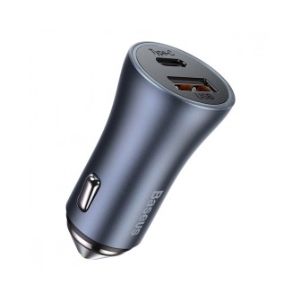 Premium Golden Contactor Pro Dual Fast Charger Car Charger U+C 40W