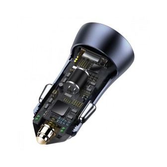 Premium Golden Contactor Pro Dual Fast Charger Car Charger U+C 40W