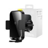 Premium Halo Car Phone Holder With 15W Induction Charger For A Sheet