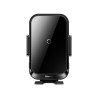 Premium Halo Car Phone Holder With 15W Induction Charger For A Sheet