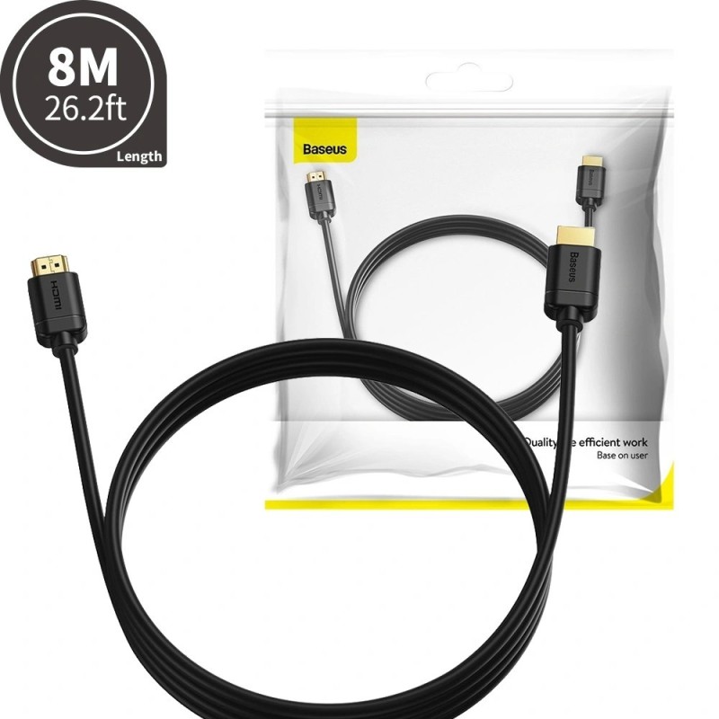 Premium HDMI 2.0 cable 4K 60 Hz 3D HDR 18 Gbps CAKGQ-E01 8M | Australia