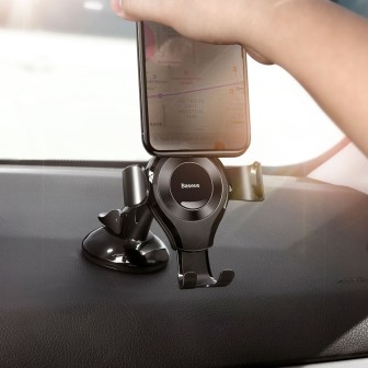 Premium Osculum Gravity Car Mount Dashboard Windshield Phone Bracket