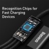 Premium Rapid Series 3-in-1 Fast Charging Data Cable Type-C to C+L+C