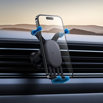 Premium Stable Series Air Vent Car Holder - Black | Australia