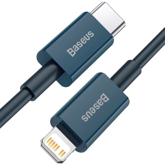 Premium Superior Series Fast Charging Data Cable Type-C to Lightning PD - Black
